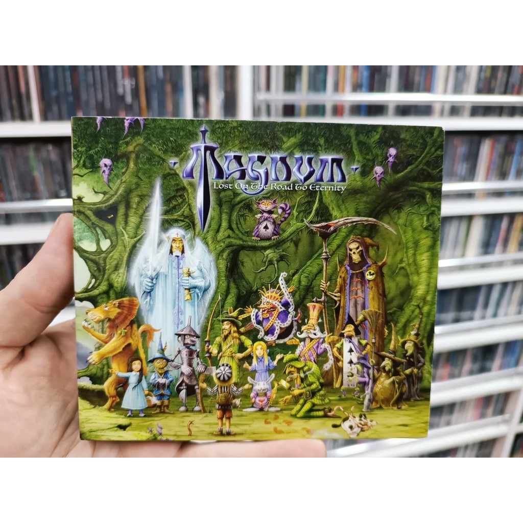 Cd Magnum - Lost On The Road To Eternity * Eu Duplo Digipak