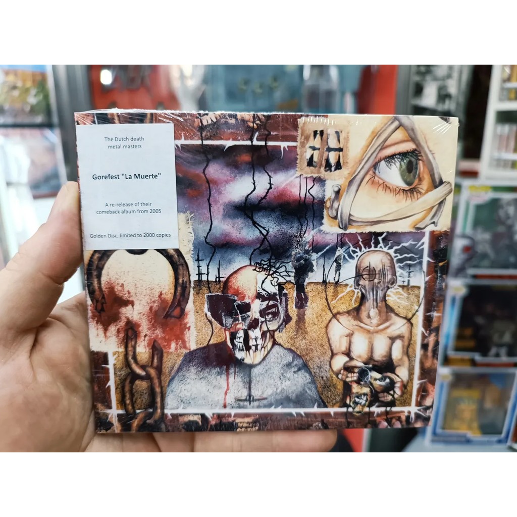 Cd Gorefest - La Muerte * Eu - Death Metal - Digipak Sealed