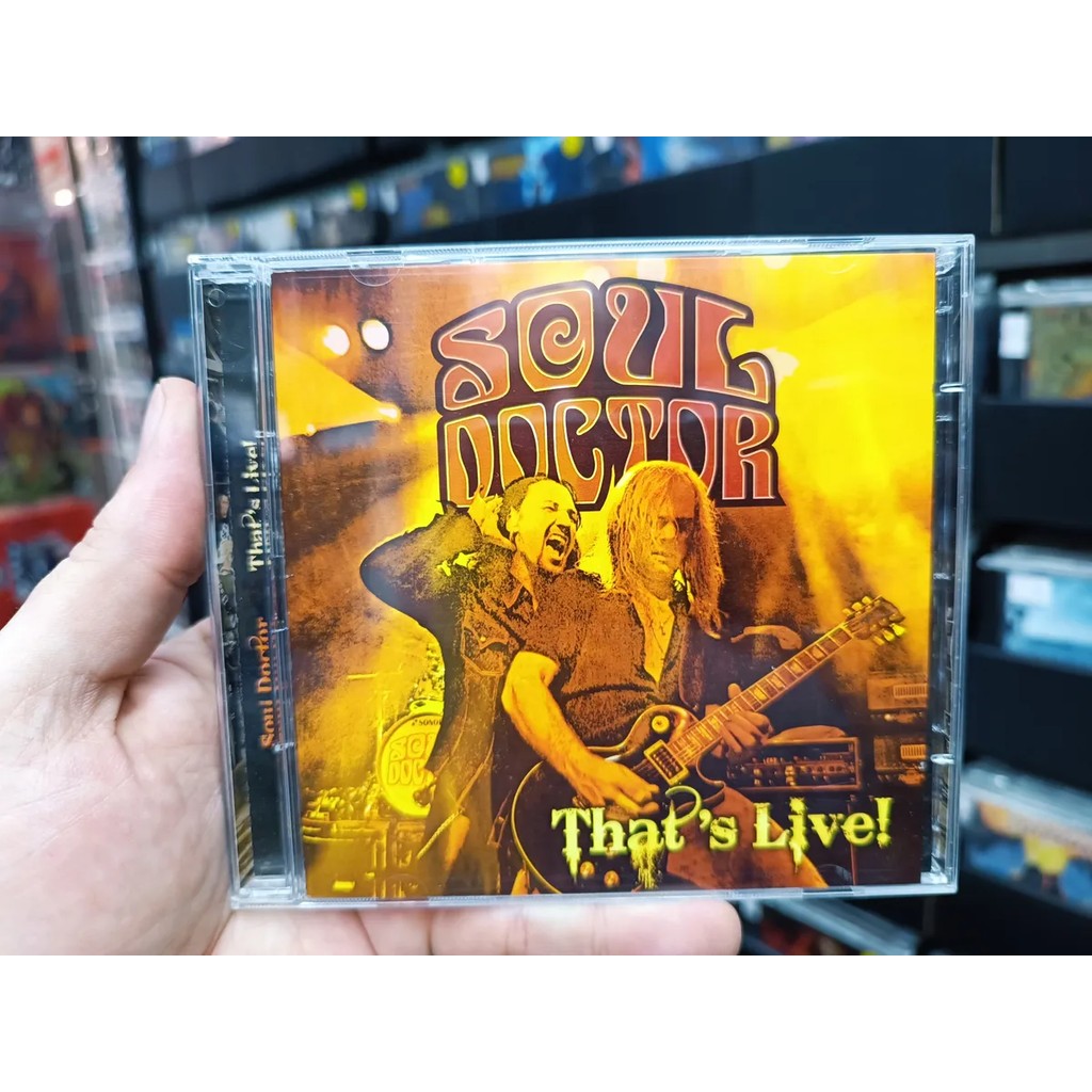 Cd Soul Doctor - That's Live! * Eu - Duplo - Hard Rock