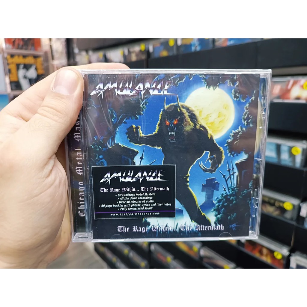 Cd Amulance - The Rage Within...the Aftermath  * Eu - Heavy
