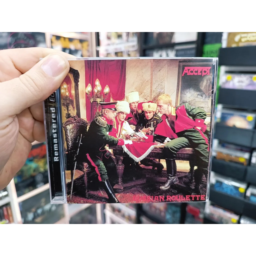 Cd Accept - Russian Roulette C/bonus * Eu - Remastered 2002