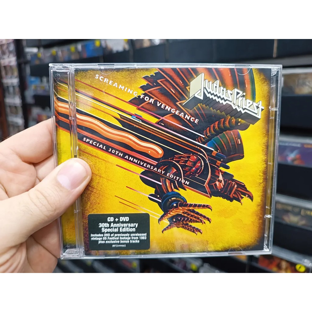 Cd Judas Priest  Screaming For Vengeance C/bonus * Eu Cd/dvd