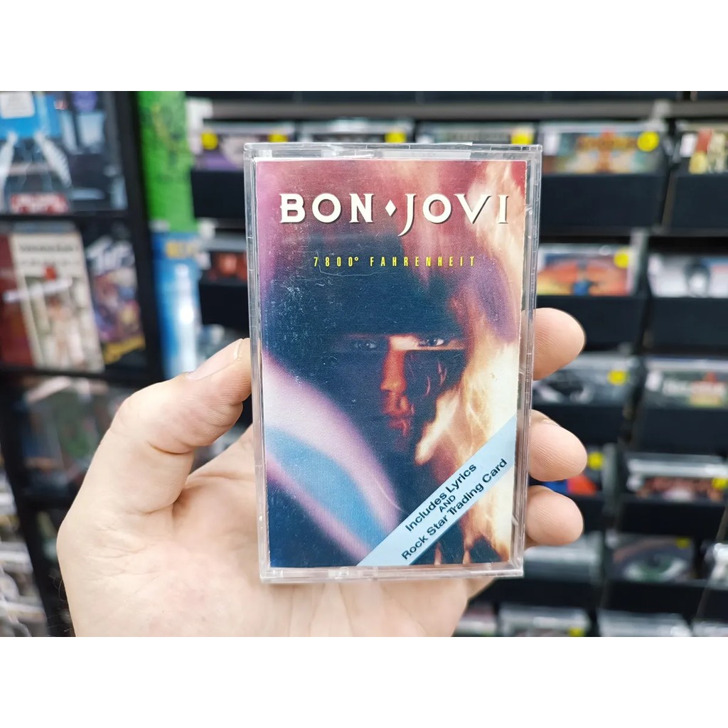 K7 Cassete Bon Jovi - 7800° Fahrenheit * Us - Importada