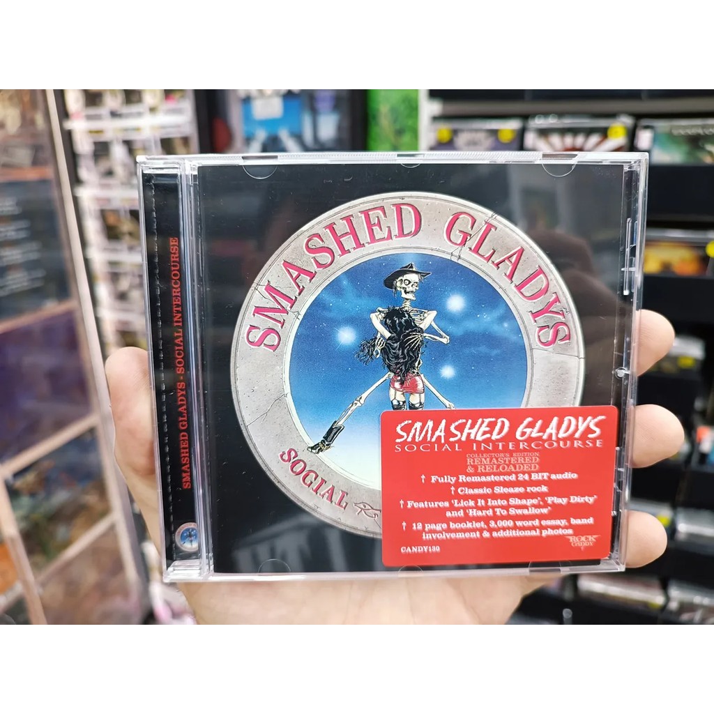 Cd Smashed Gladys - Social Intercourse * Eu - Rock Candy