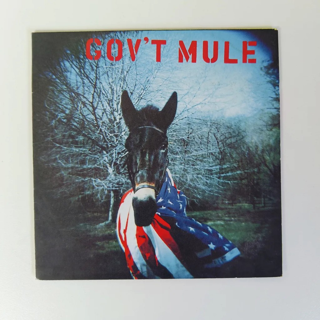 Govt Mule *só Encarte Livreto E Contra Capa (sem A Midia !)