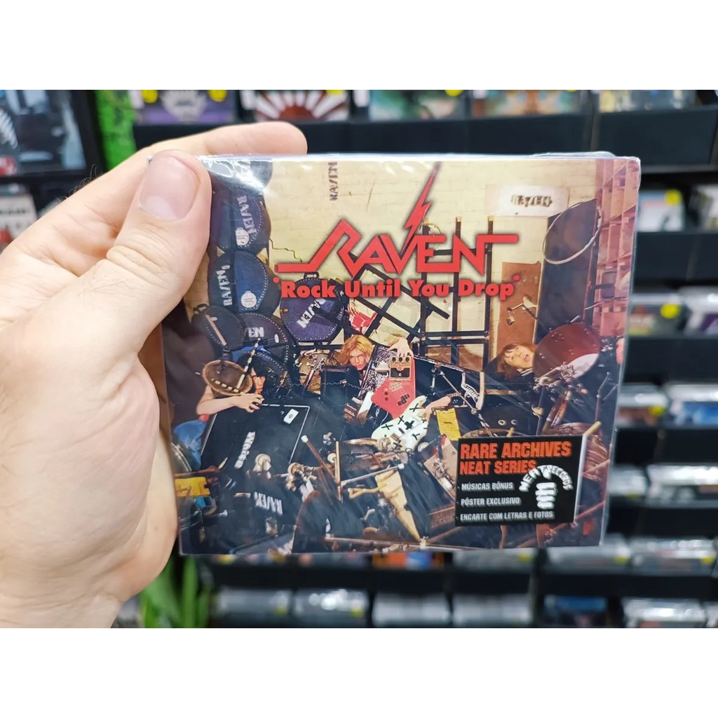 Cd Raven - Rock Until You Drop C/bonus/slipcase * Nac Sealed