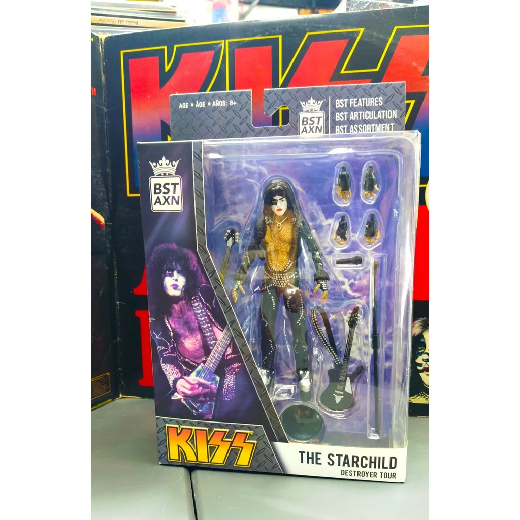 Boneco Kiss Bts Axn- The Starchild Destroyer Tour No Blister