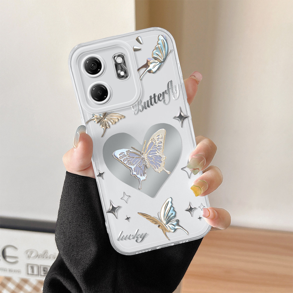 Capinha Para Infinix Smart 9 Hot 50i Capa Do Macia Silicone Transparente Celular Case TSY 0006 em Oferta na Shopee