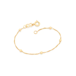 Pulseira Infantil Formada Com Bolas 14 Cm Rommanel 551202