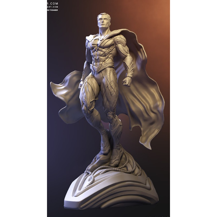 Estátua DC Superman Em Resina