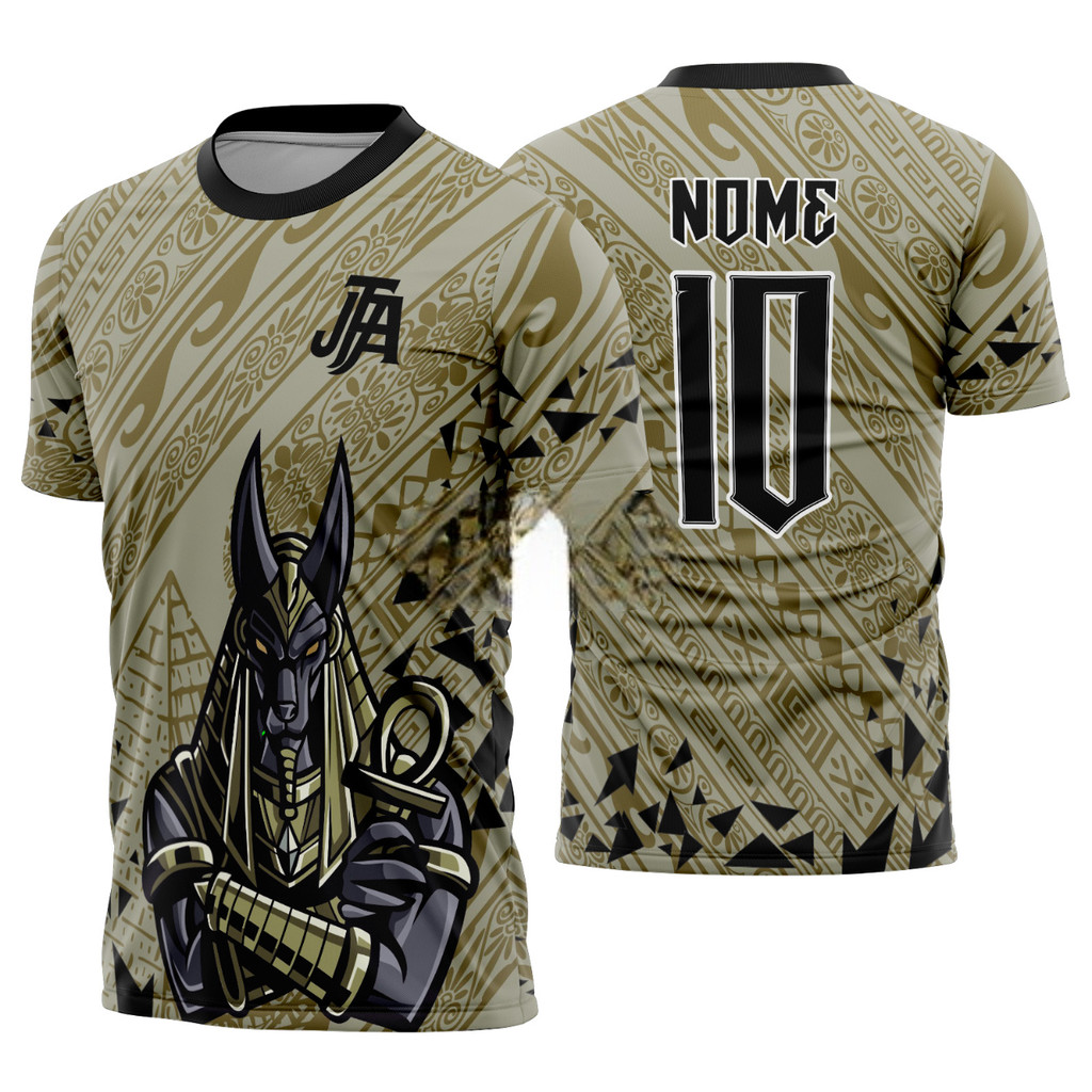 Camisa interclasse anubis egito personalizavel modelo 712