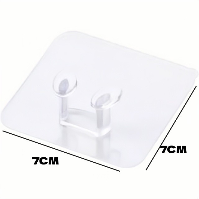 3 Kit Gancho Para Tomada Com Tecnologia Sem Perfuração E Removível Para Múltiplos Usos Suporta Peso E É Estável