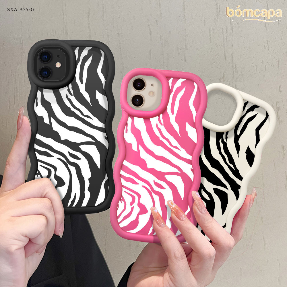 Capinha Case Para Samsung Galaxy A56 A55 A54 A53 A52 A52S A36 A35 A34 A32 4G 5G Capa Silicone MKL 0195
