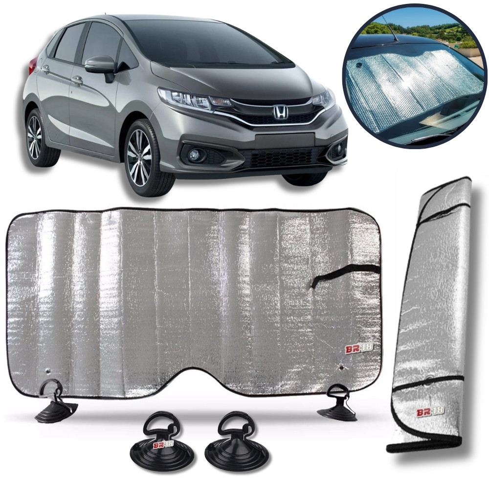 Protetor Tapa Sol Quebrasol Honda Fit