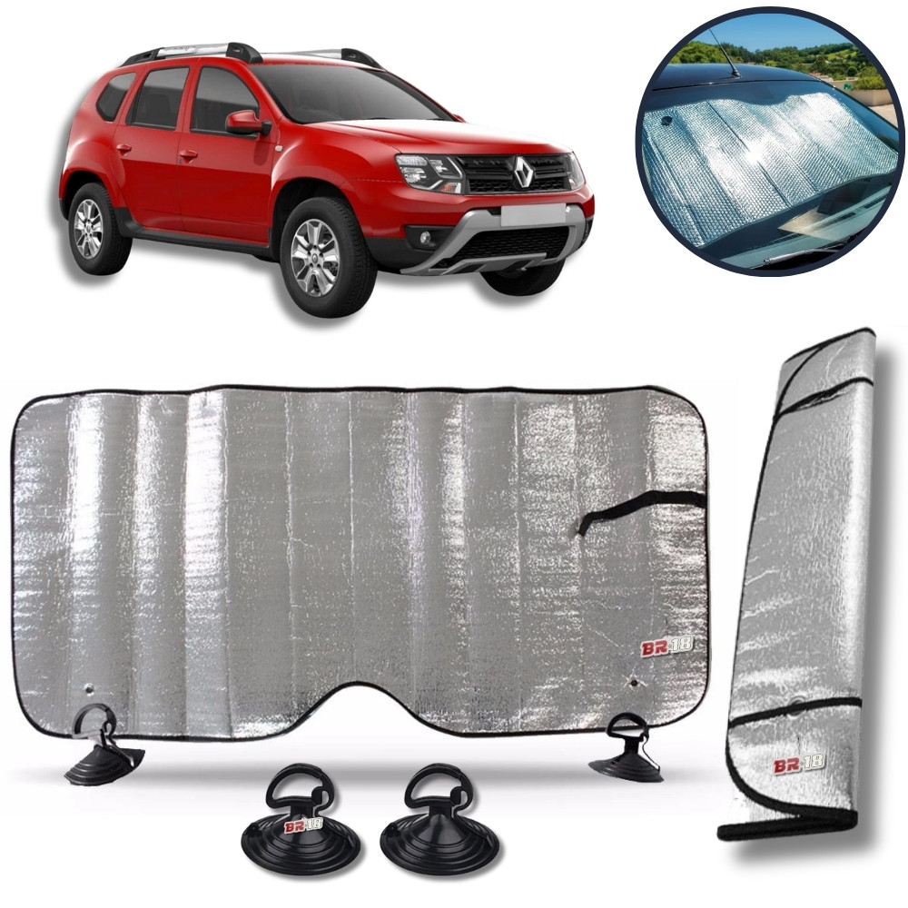 Protetor Tapa Sol Quebrasol Renault Duster em Oferta na Shopee