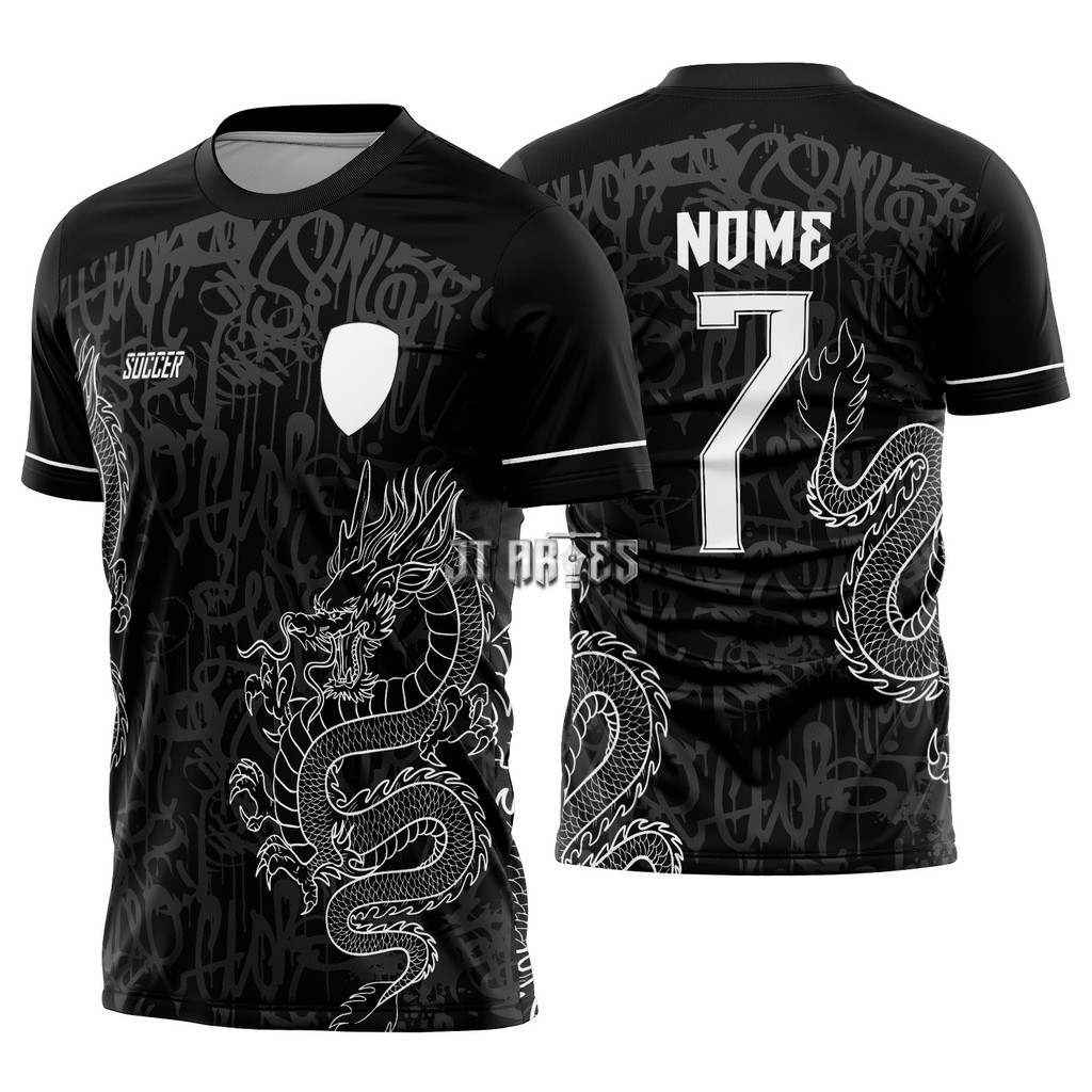 camisa interclasse personalizada com nome e numero 466 em Oferta na Shopee