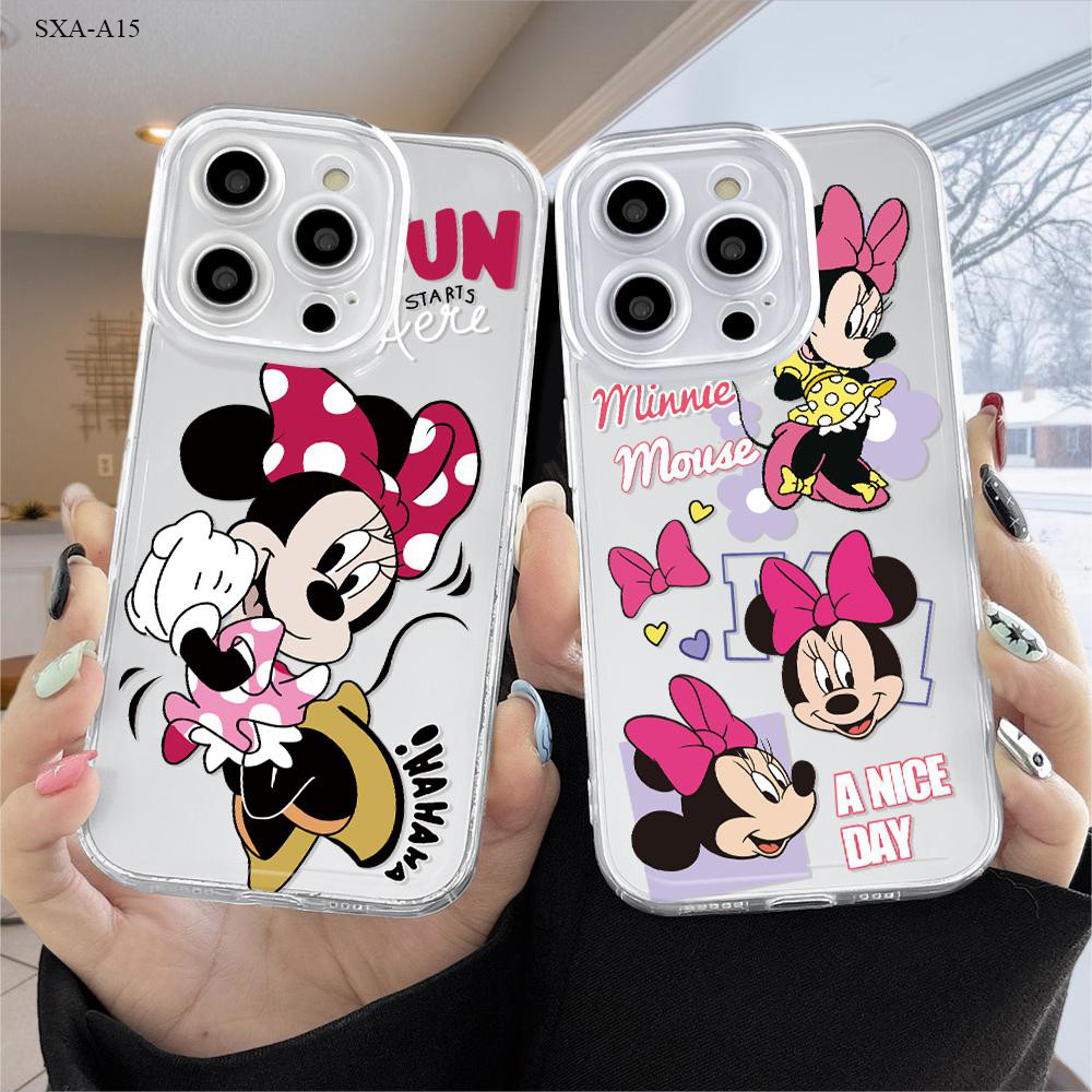 Capa Para Samsung Galaxy A17 A16 A15 A14 A13 A12 4G 5G Transparente Silicone Case 0027 TSY