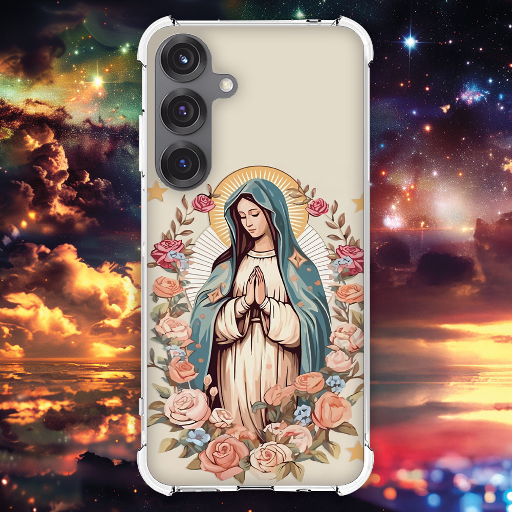 Capa Capinha GALAXY M62 M54 M53 M52 M51 M31 M35 M34 M33 M23 M21S M13 Anti-impacto Personalizada FÉ NOSSA SENHORA (3414) em Oferta na Shopee