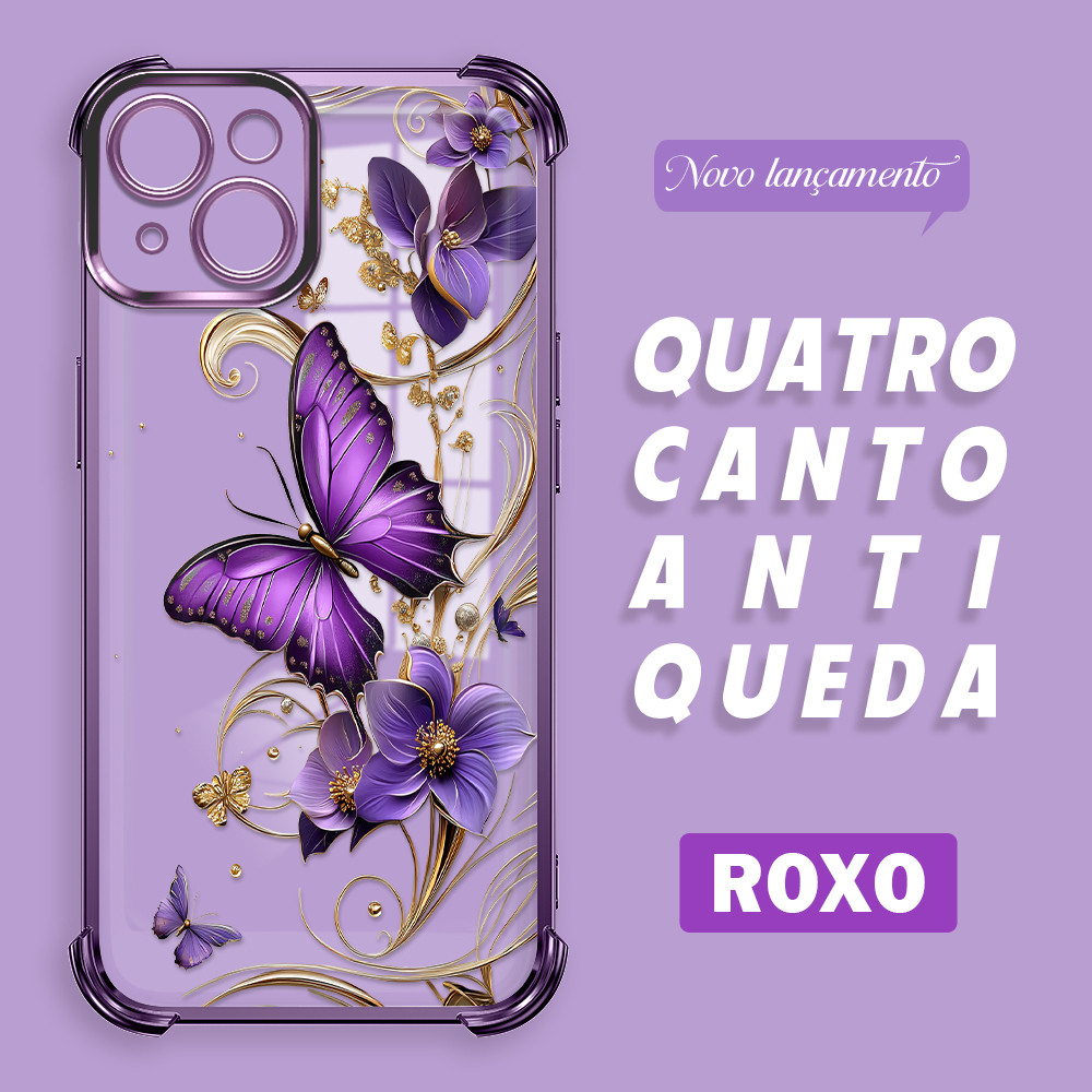 Capa Para iPhone 14 Capinha Anti Choque Case Transparente 0647 FS em Oferta na Shopee