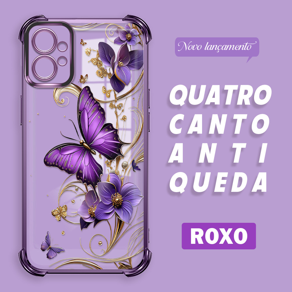 Capa Para Motorola Moto G32 Capinha Anti Choque Case Transparente 0647 FS em Oferta na Shopee