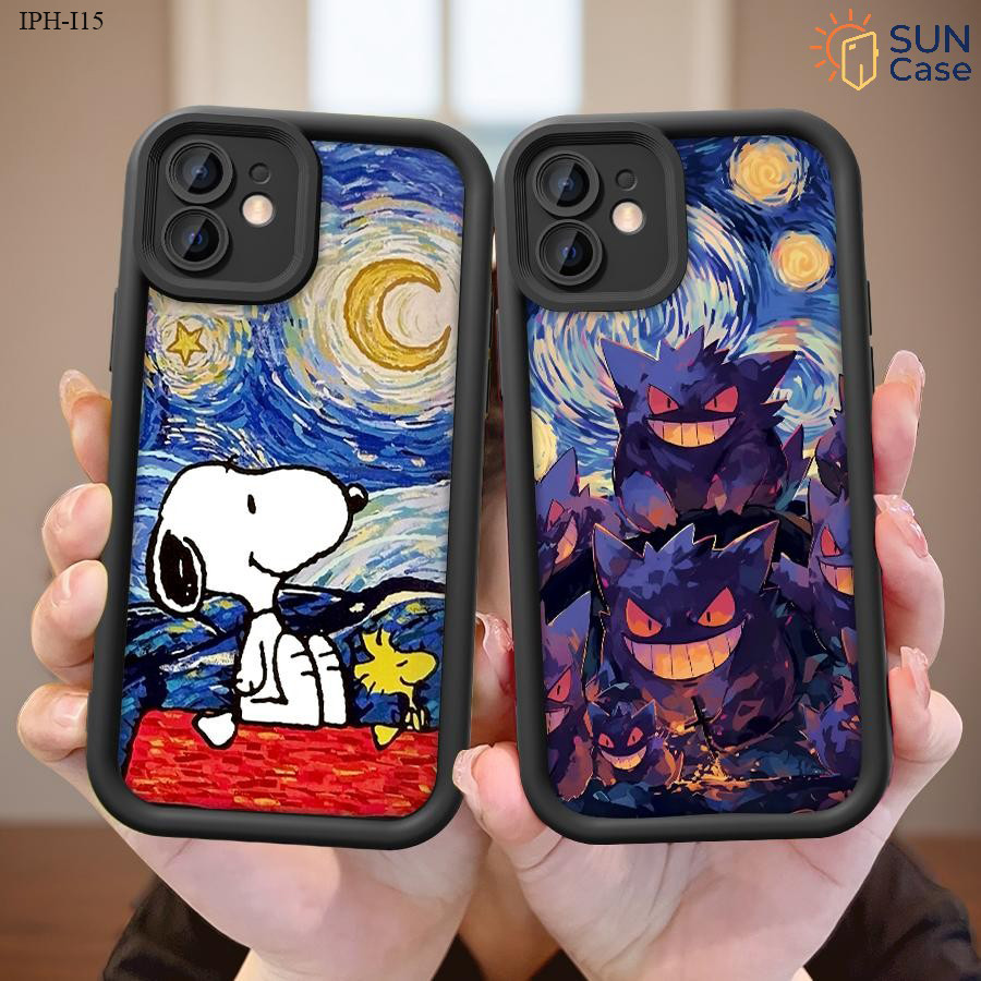 Capinha Para iPhone 15 14 13 12 11 X XS XR 7 8 SE Pro Max Plus Capa Silicone Macia Normal Preta Case 6456 TYB em Oferta na Shopee