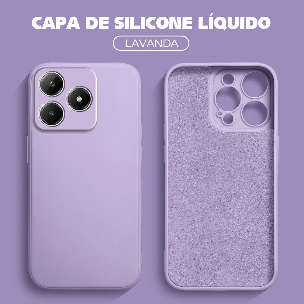 Capinha Silicone Para Realme C61 C63 Narzo N63 Capa De Celular Anti Choque Capinhas Macia Case YT 0000