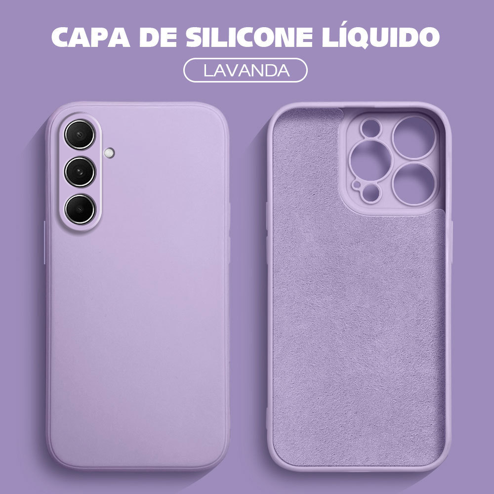 Capinha Silicone Para Samsung Galaxy A55 5G Capa De Celular Anti Choque Capinhas Macia Case YT 0000