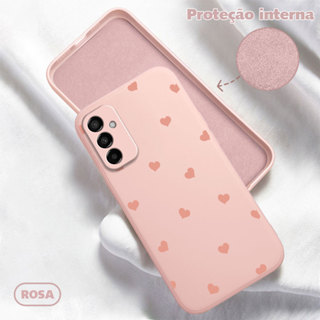 Capinha Para Samsung Galaxy M23 5G Capa De Luxo Liquid Silicone Celular Proteção Case YT 0018 em Oferta na Shopee