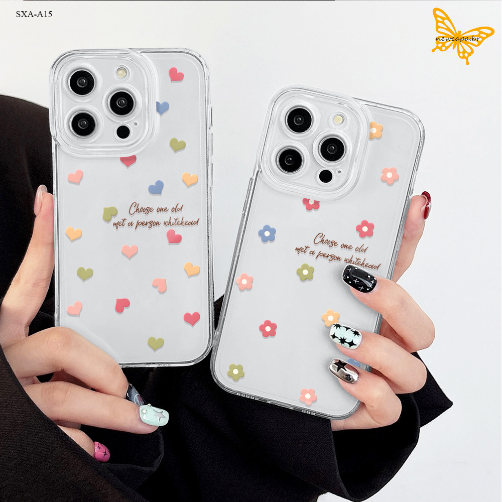 Capinha Para Samsung Galaxy A17 A16 A15 A14 A13 A12 4G 5G Capa Macia Transparente TSY 0056