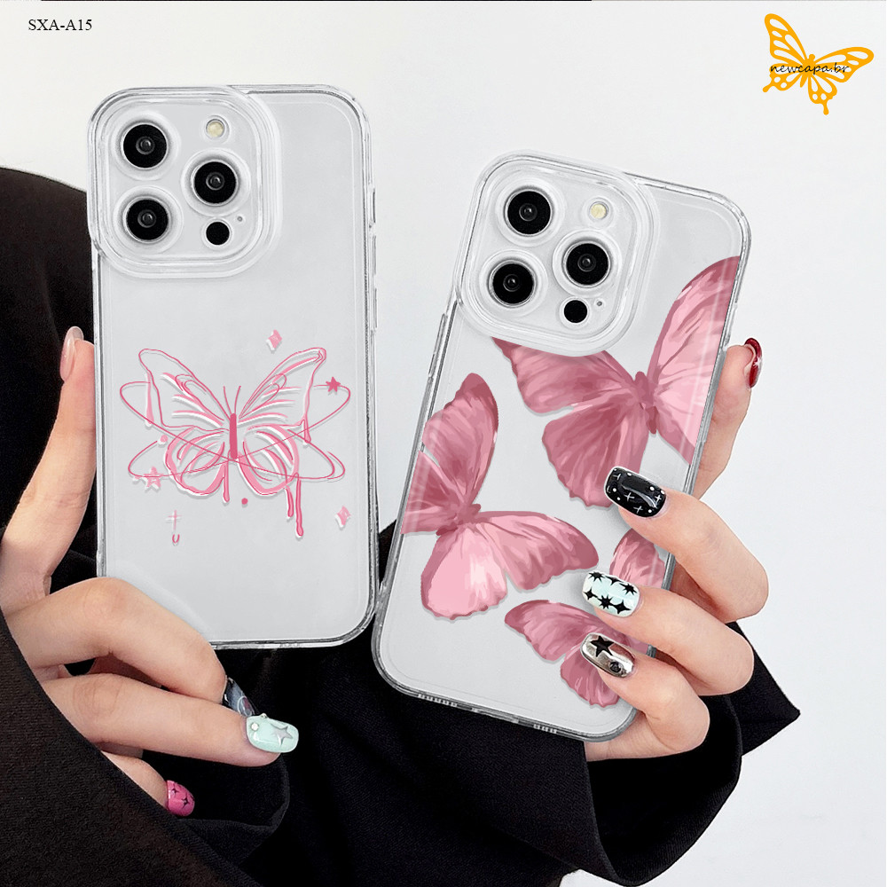Capinha Para Samsung Galaxy A17 A16 A15 A14 A13 A12 4G 5G Capa Macia Transparente TSY 0066