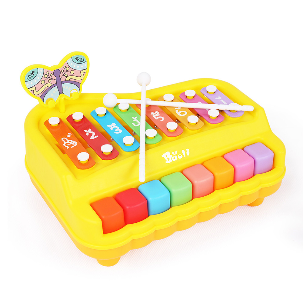 Xilofone Infantil Baoli 2 in 1 p/Bebês Brinquedo Musical em Oferta na Shopee