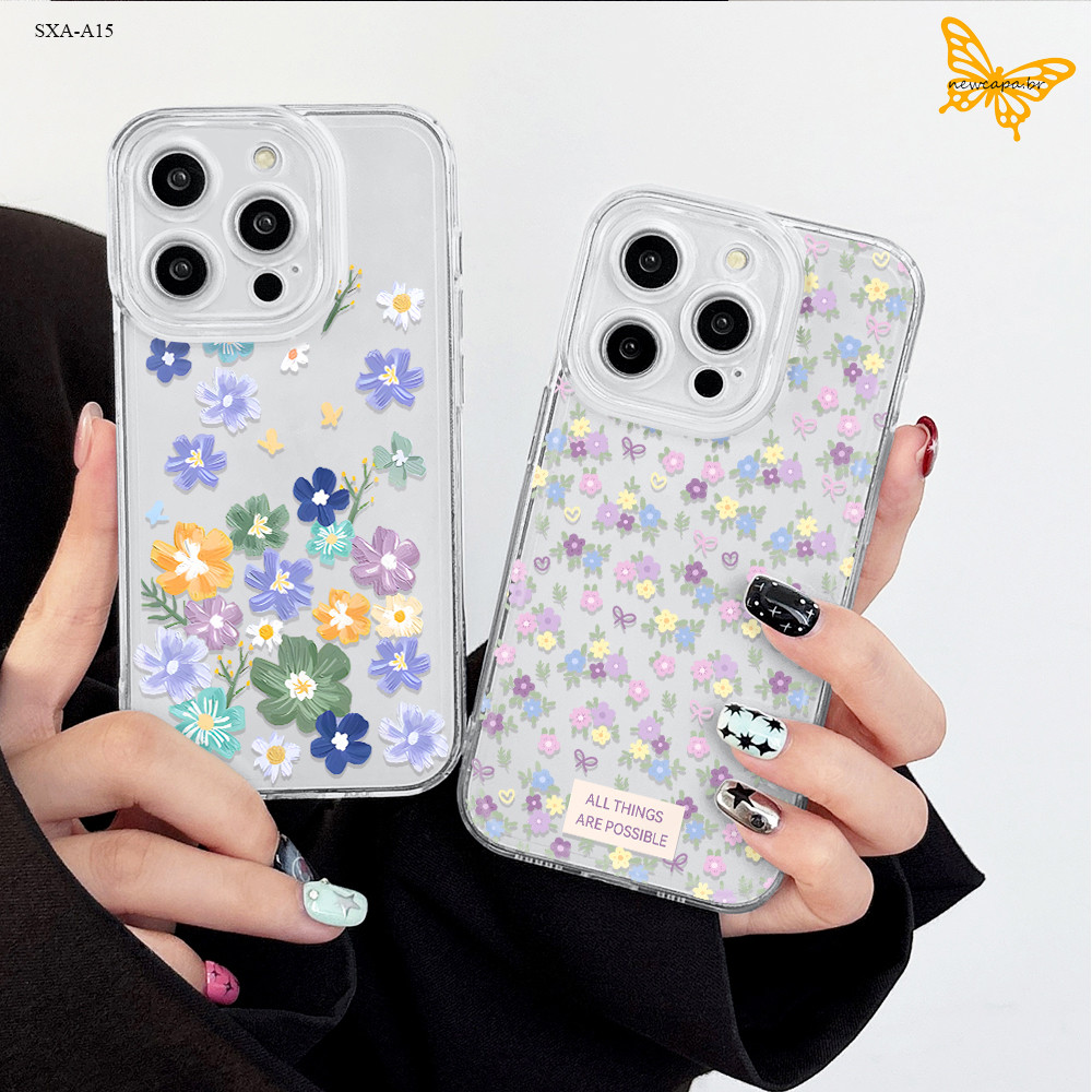 Capinha Para Samsung Galaxy A17 A16 A15 A14 A13 A12 4G 5G Capa Macia Transparente TSY 0058