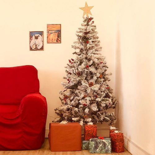Árvore Natal 1,80m Luxo Verde 611 Galhos Pinheiro Cheio Wincy Natal
