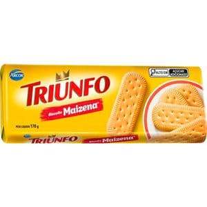 KIT COM 4 UNIDADES - Biscoito Triunfo Maizena 170g