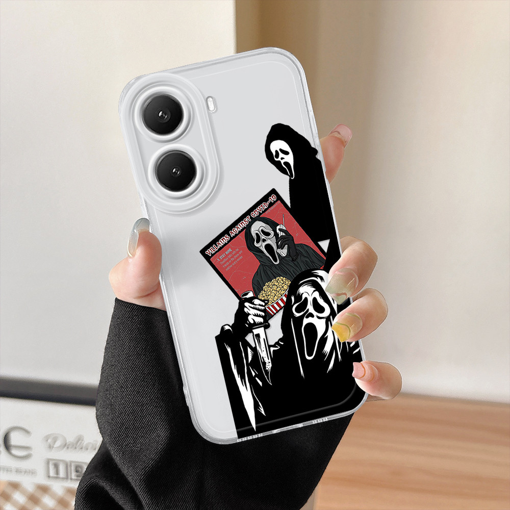 Capa Para Xiaomi Poco X7 Pro 5G Capinha De Silicone Celular Macio Transparente Soft Case   0077 TSY em Oferta na Shopee