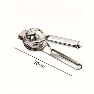1 Kit Espremedor De Limão Inox Com Design Ergonômico E Eficiente Para Um Suco Rico E Puro Sem Esforço E Seguro