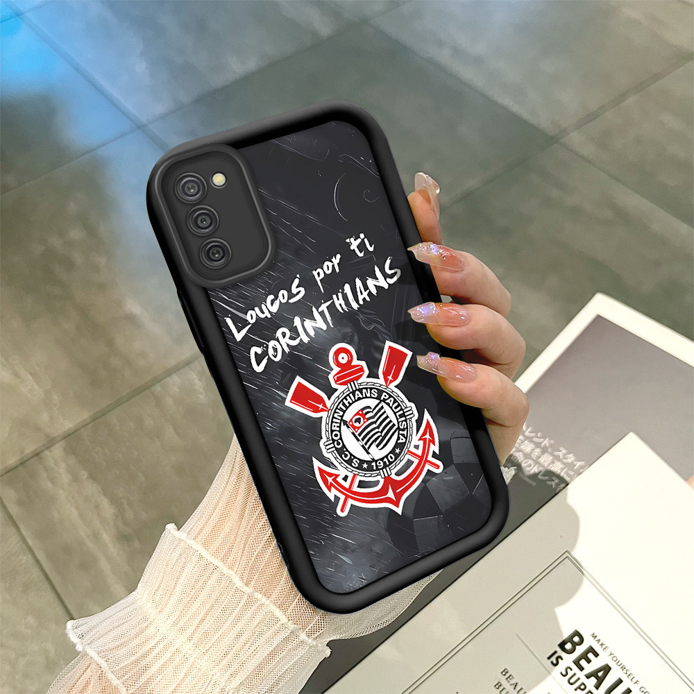 Capa Para Samsung Galaxy A03S  A02S Capinha De Celular Macio Preto Case 5947 TYB em Oferta na Shopee