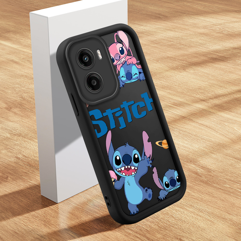 Capinha Para Motorola Moto G05 Capa De Celular Macia Silicone Protetora Preta Case BTY 5153