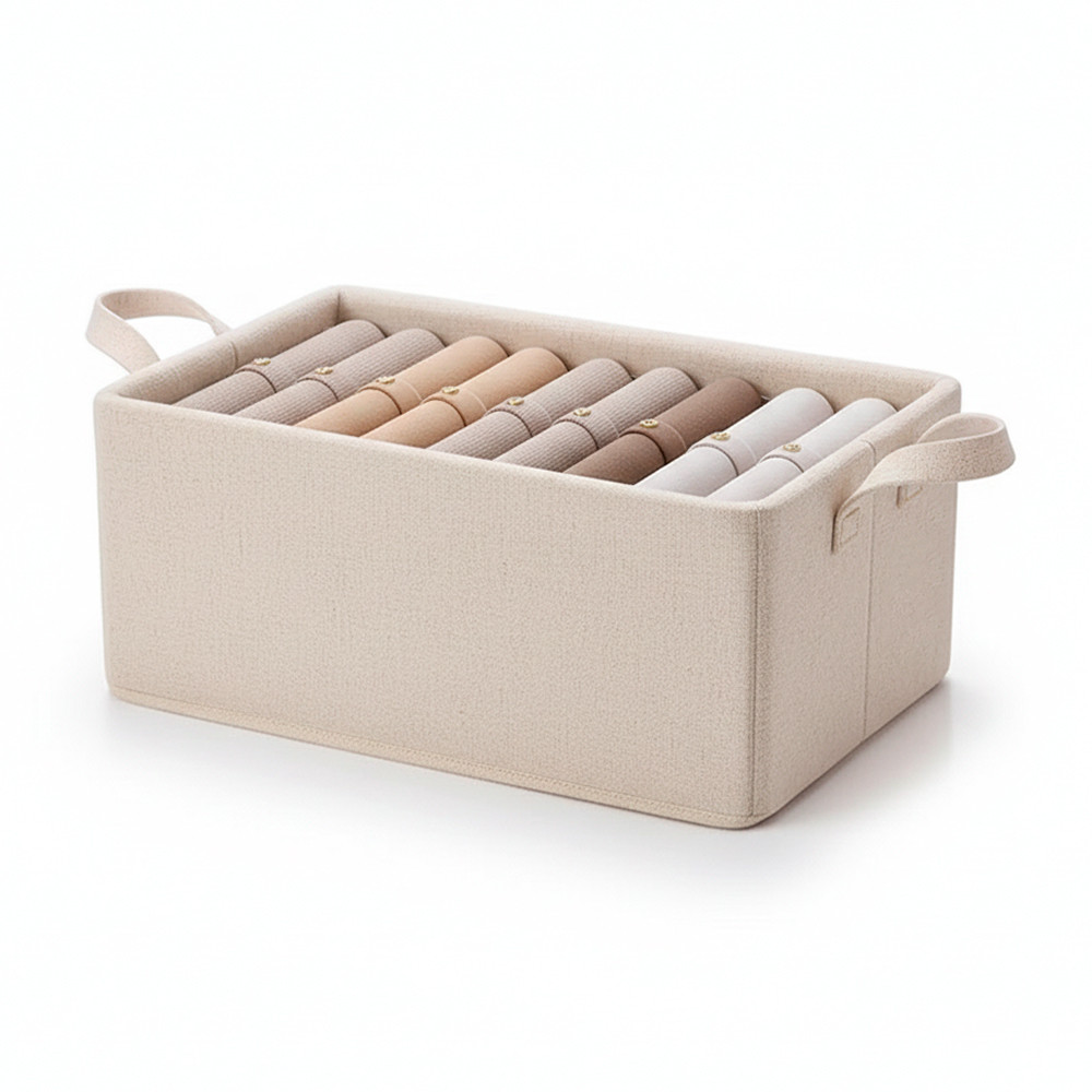 Caixa Organizadora Dobrável Life 47x28x20cm Organização em Oferta na Shopee