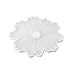 Porta Copos Life Silicone CT-252 Branco Descanso Mesa