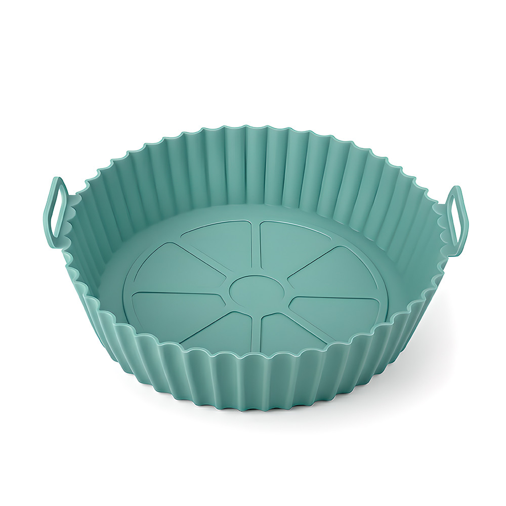 Life Cesta Silicone Forno Micro-ondas Air Fryer Azul em Oferta na Shopee