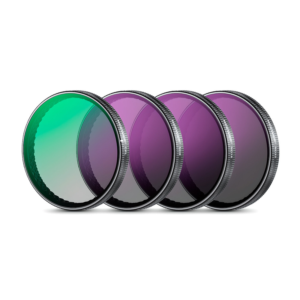 Neewer Kit 4 Filtros CPL ND8 ND16 ND32 DJI Action 3 4 5