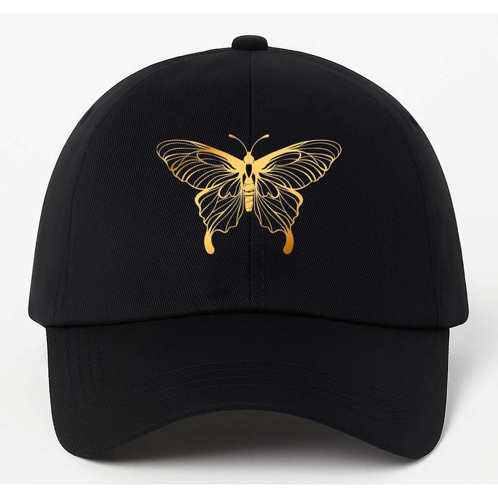 Boné Baseball Borboleta Fashion Casual em Oferta na Shopee