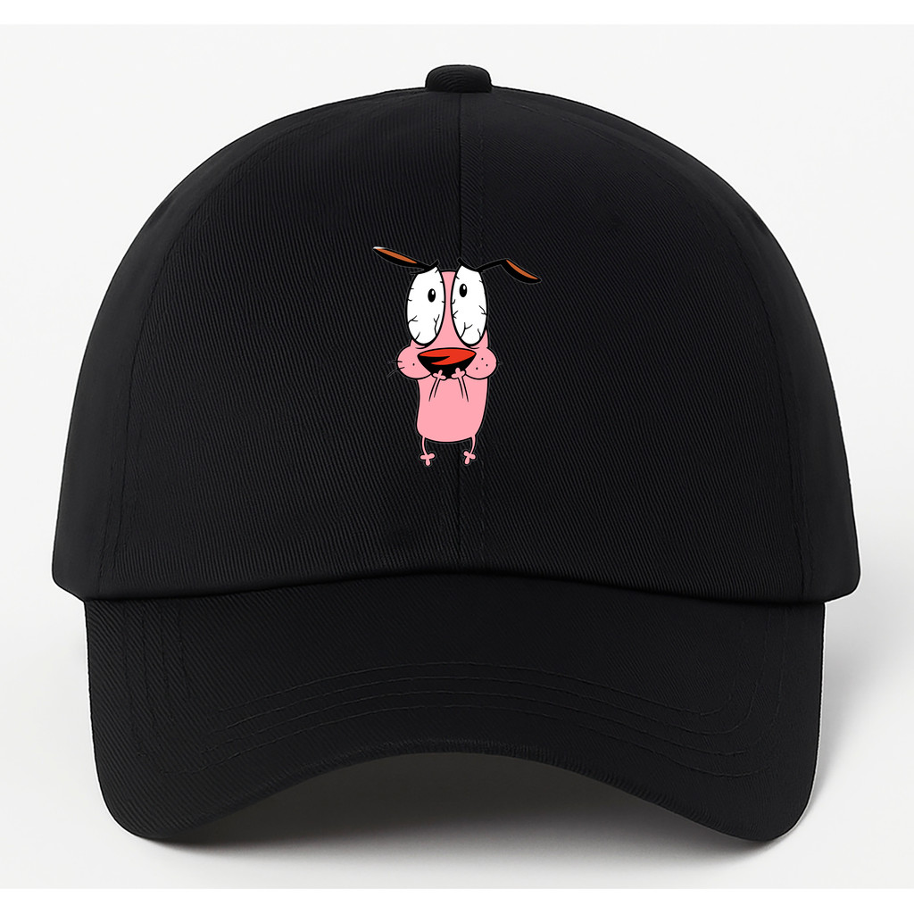 Boné Baseball Coragem Cão Covarde Fashion Moda Urbana em Oferta na Shopee