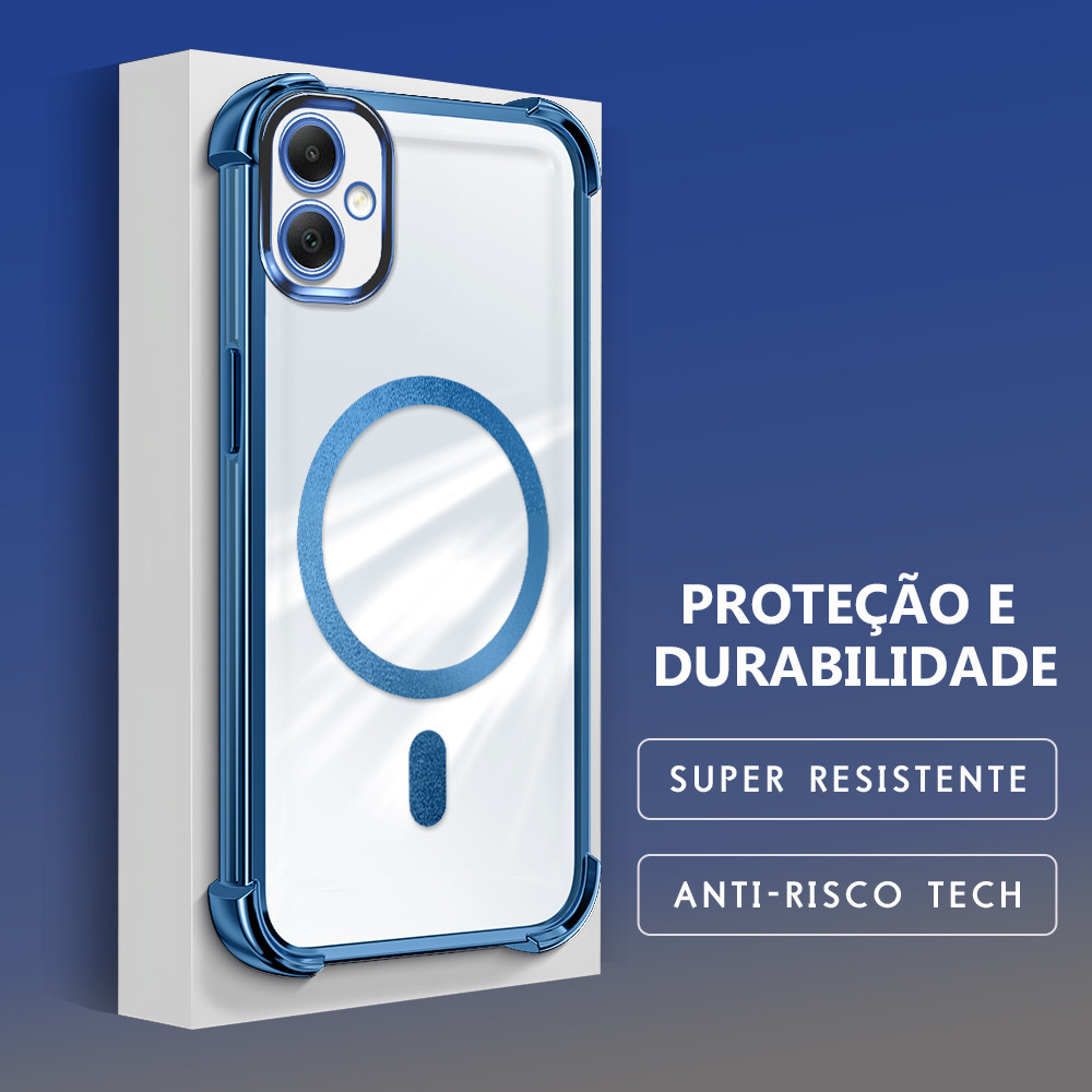 Capa Para Samsung Galaxy A05 Capinha Anti Choque Case Transparente 0056 FS em Oferta na Shopee