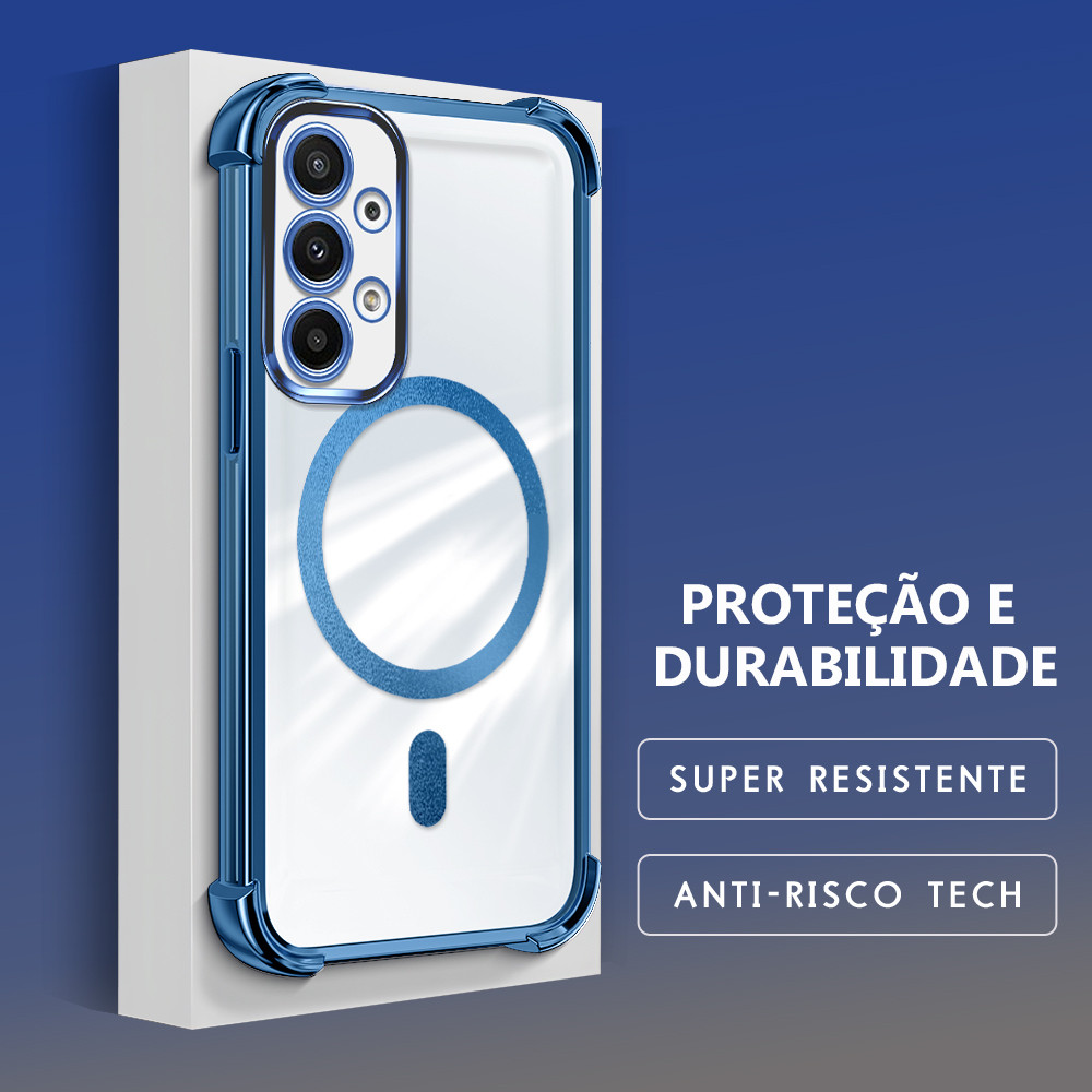 Capa Para Samsung Galaxy A23 4G 5G Capinha Anti Choque Case Transparente 0056 FS