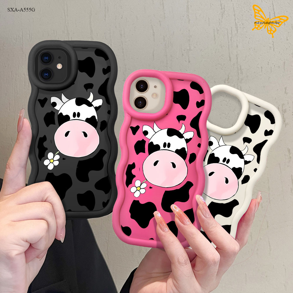 Capinha Capa Para Samsung Galaxy A56 A55 A54 A53 A52 A52S A36 A35 A34 A32 4G 5G Case Silicone MKL 0237