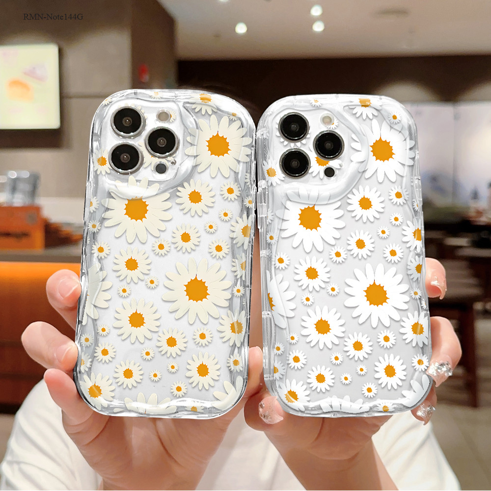 Capinha Capa Para Xiaomi Redmi Note 14 13 12 11 11S 10 10S Pro 4G 5G Case Cream Wave NYT 3122 em Oferta na Shopee