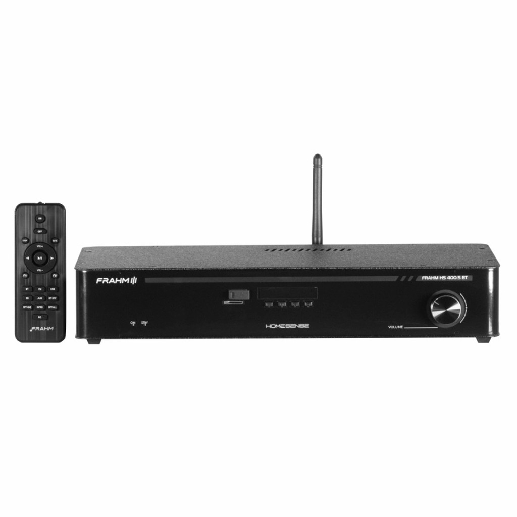 Amplificador Receiver 5 Canais Frahm Home Sense HS400.5 BT 400W RMS