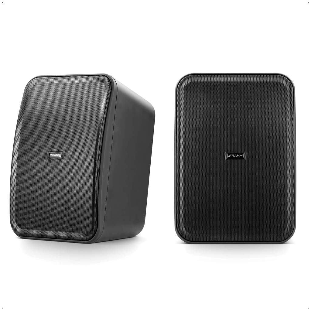 Caixa de Som Outdoor Passiva Frahm HS 6 Polegadas 140W RMS 8 Ohms com Trafo 70V Marca Frahm